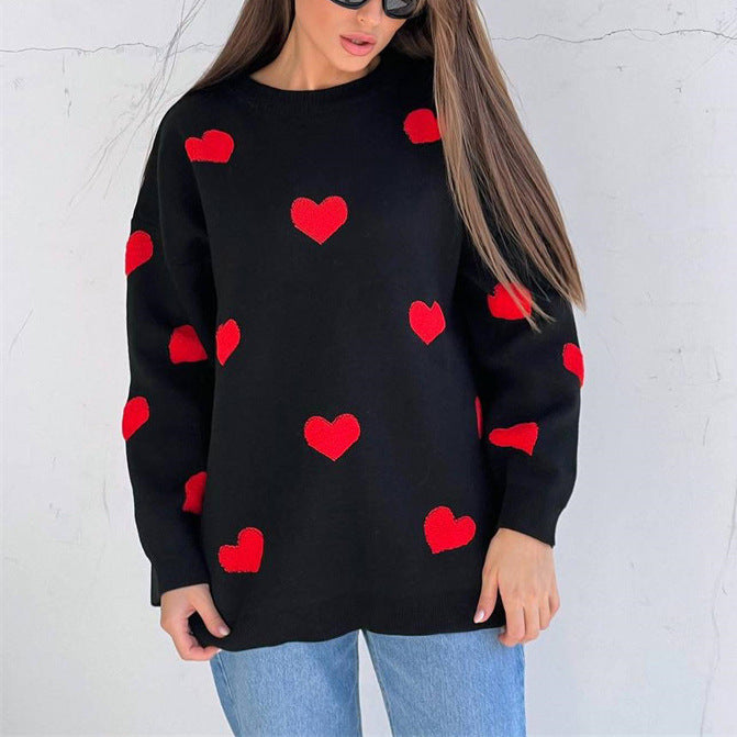 BELLA Hartjes Trui