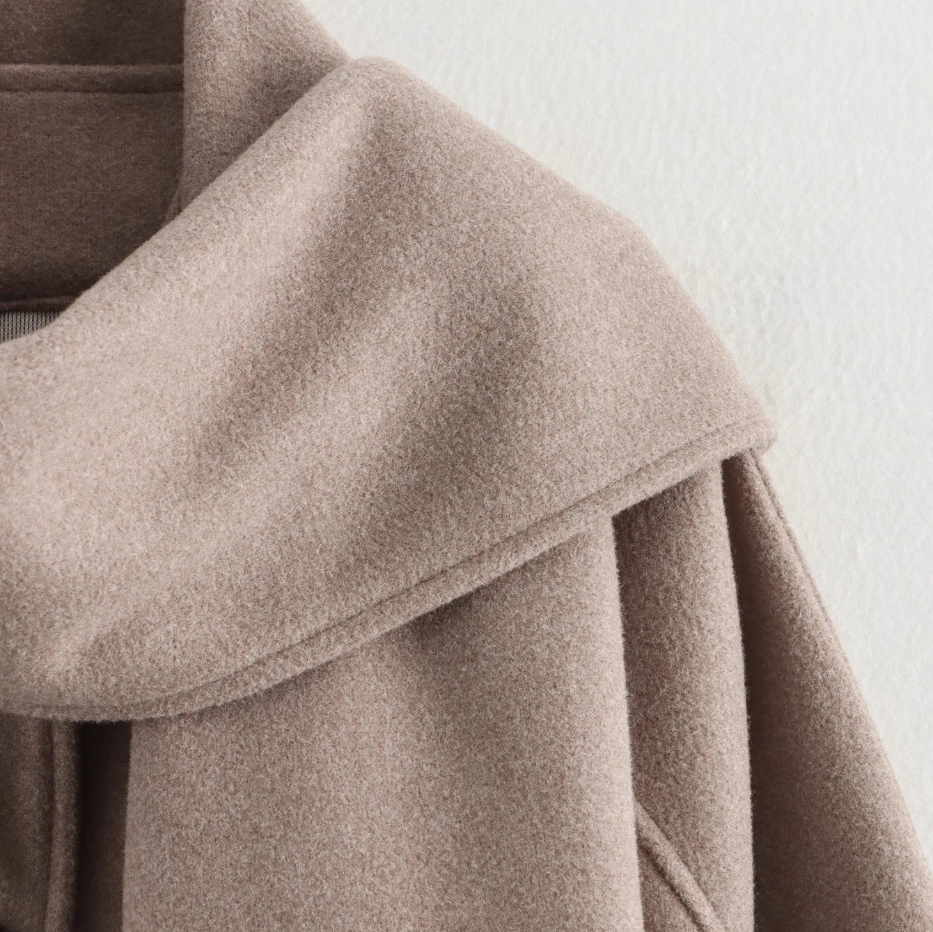 Van Dalem ™ |  Oversized Sjaal-Kraag Jas