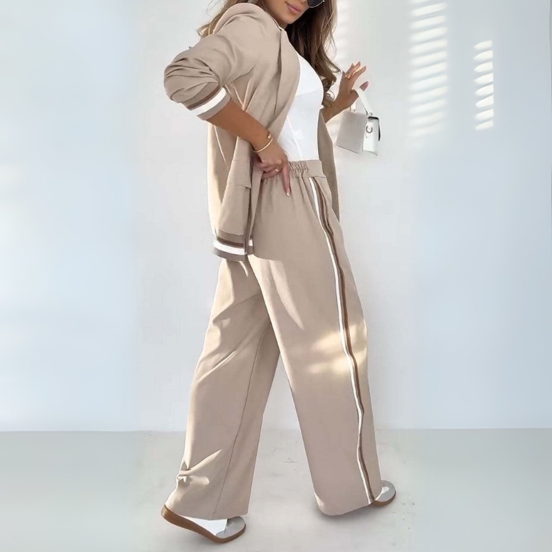 LENA Stijlvolle Gestreepte Set