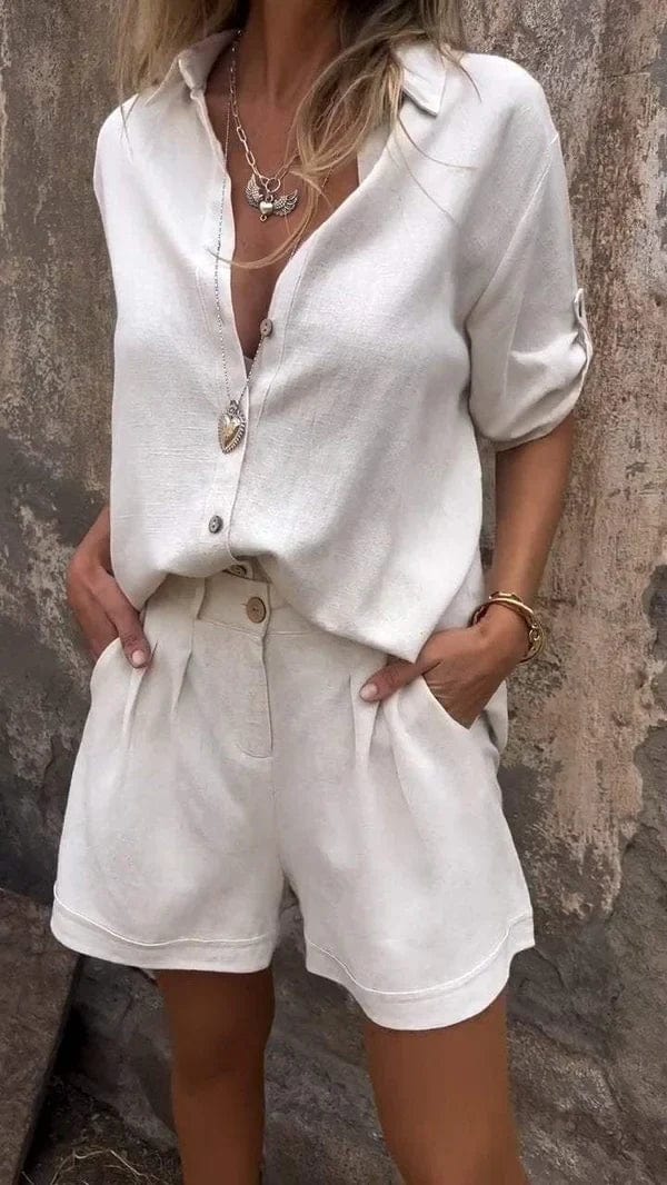 NORA Luchtige Linnen Set