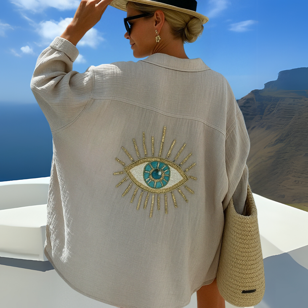 ANNEMIEKE Ibiza Style Casual Blouse