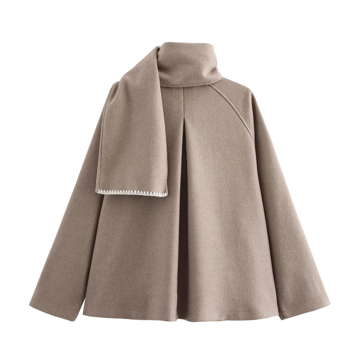 Van Dalem ™ |  Oversized Sjaal-Kraag Jas