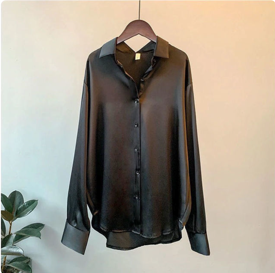 Van Dalem ™ |  Elegante satijnen blouse