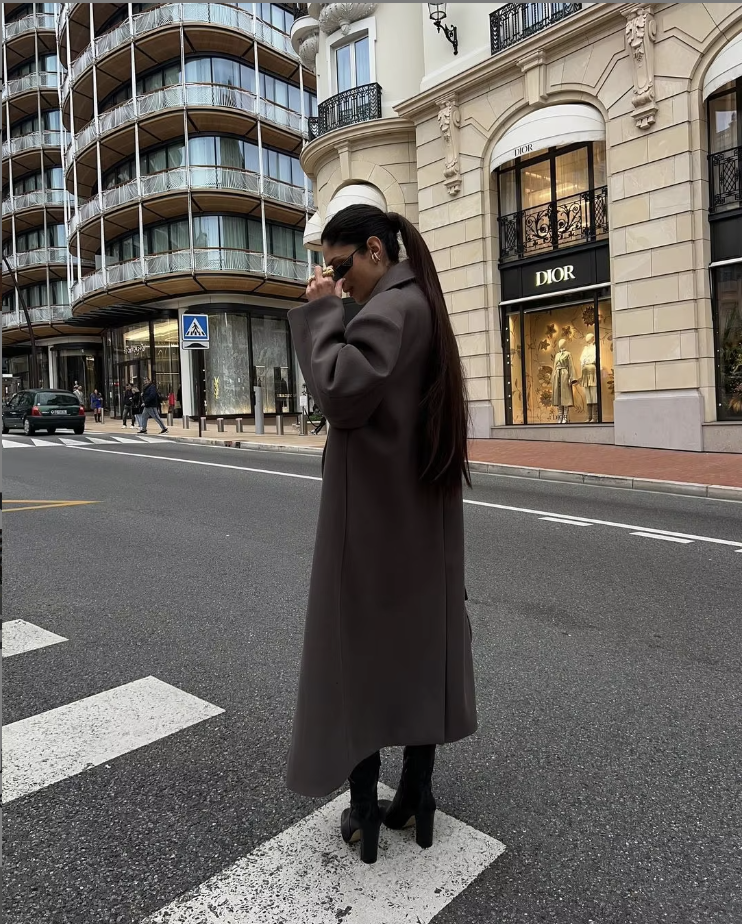 NOELLE  | Oversized mantel jas