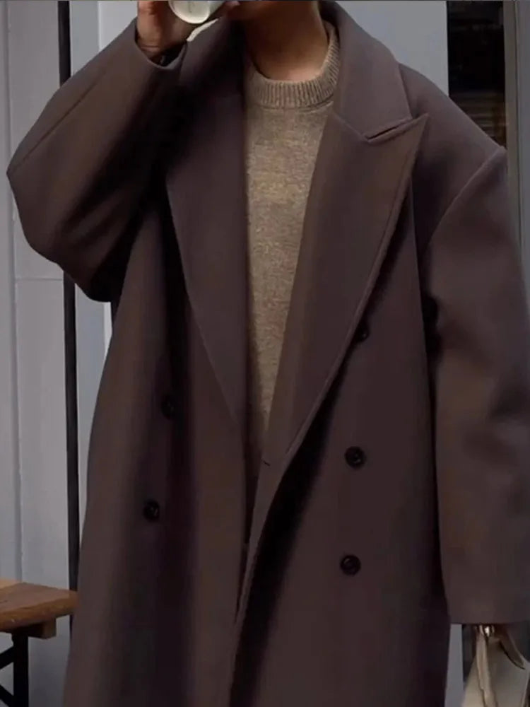 NOELLE  | Oversized mantel jas