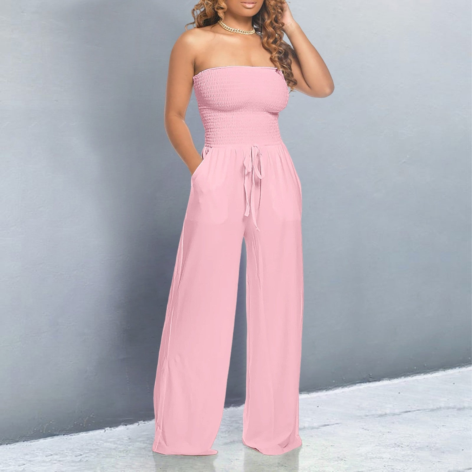 BELLY Off-Shoulder Jumpsuit